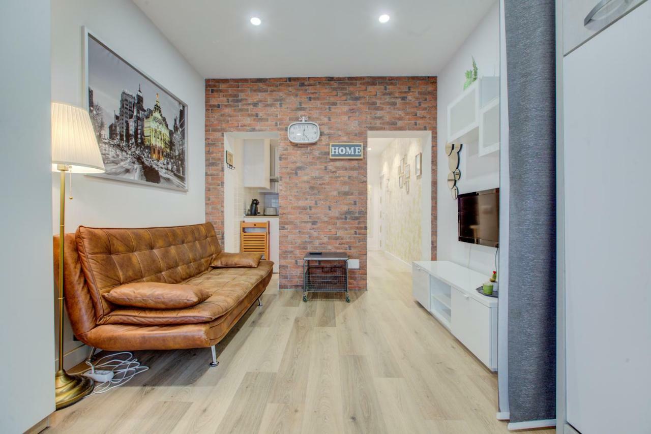 Apartamento Estudio Centro Madrid Appartamento Esterno foto