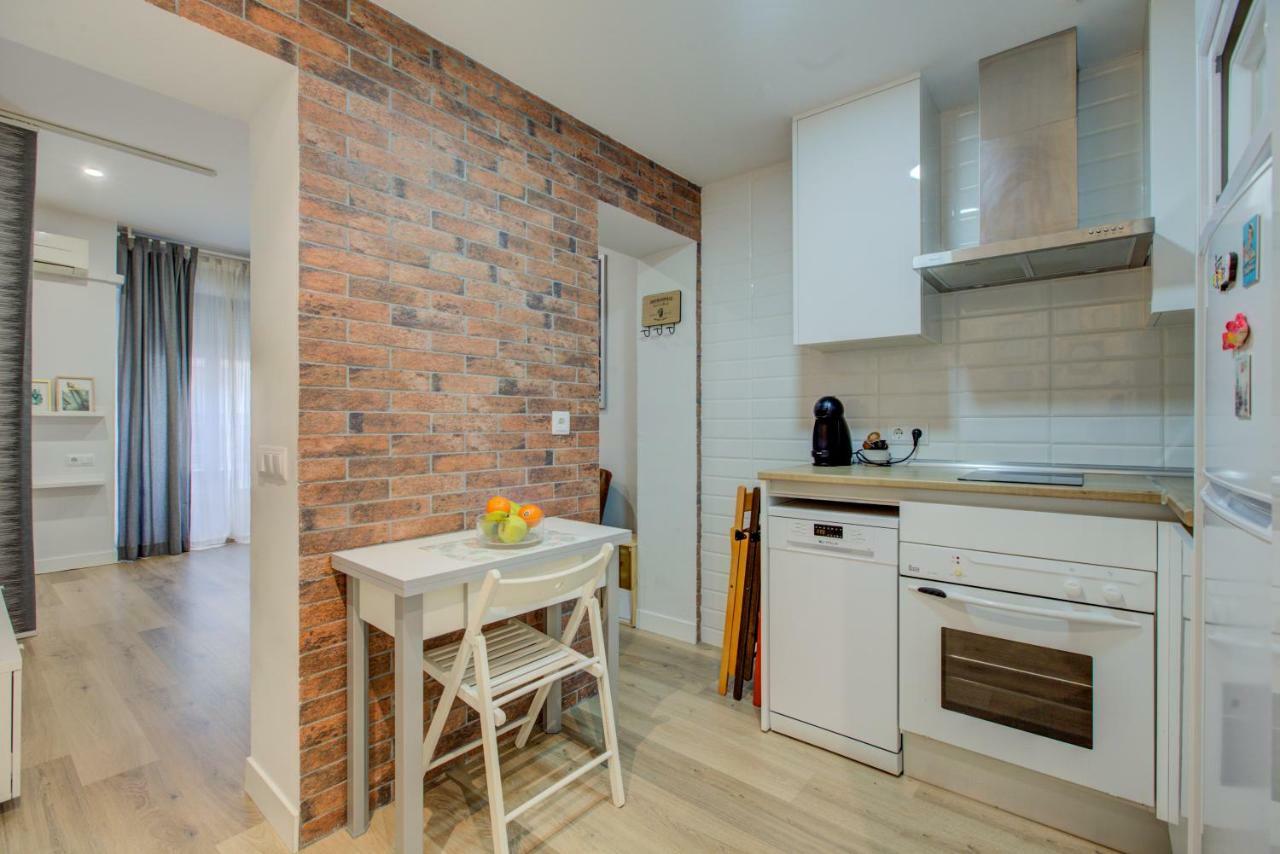 Apartamento Estudio Centro Madrid Appartamento Esterno foto